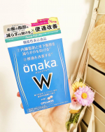 シリーズ累計500万個のベストセラー『onaka』シリーズに『onakaW（おなかダブル）』が新登場したのでお試しさせていただきました(*^^*)！肥満気味な方、BMIが高めの方、肥満気味でお…のInstagram画像
