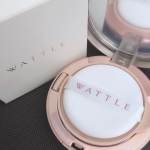❑ WATTLE クッションファンデーションナチュラルベージュ //ライトベージュ⁡数週間使ってみて..✎⁡WATTLEクッションファンデは美容液が89.5%も入ってるので顔に塗る…のInstagram画像