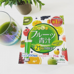 ♪。.:＊・゜♪。.:＊・゜とても飲みやすい青汁でした✨【ユーワのフルーツ青汁】　75種の果物野菜が酵素になって入ってて、更に乳酸菌200億個！酵素って聞くと少し構える…のInstagram画像