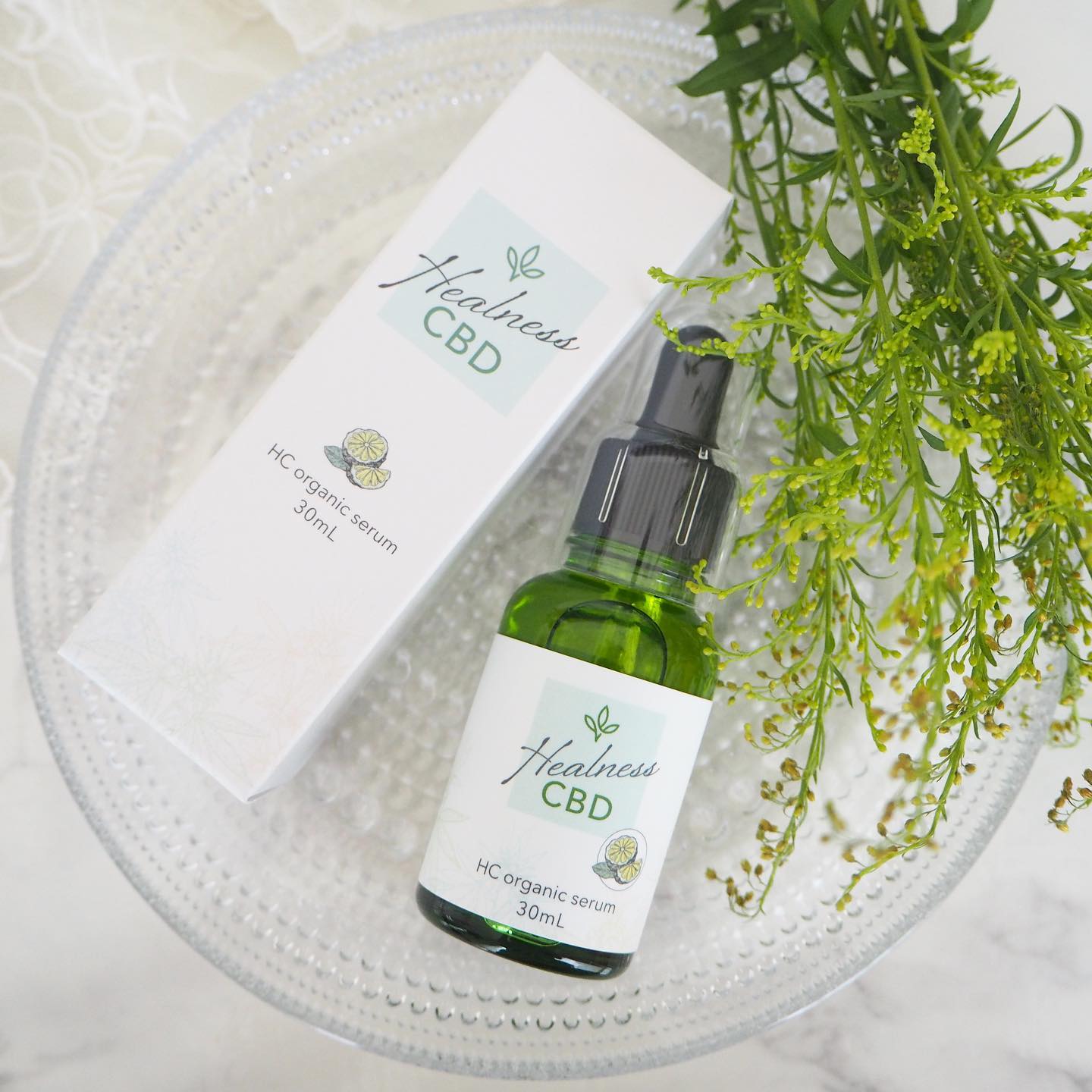 口コミ投稿：【HC organic serum（CBD美容液）】をお試ししました🌿CBD美容液 は、USDA認証オーガ…