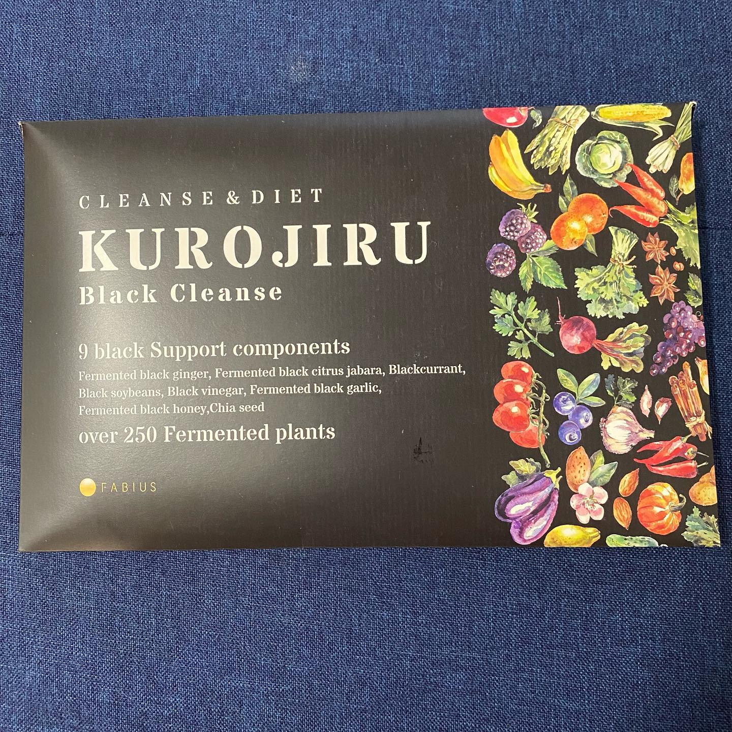 口コミ投稿：インスタでもよく見かける　KUROJIRU　🙌9種類の黒ダイエットサポート成分や乳酸菌、…