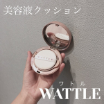 ⋆⋅⋅⋅⊱∘──────∘⊰⋅⋅⋅⋆𝟤𝟢𝟤𝟣.𝟢9.11『WATTLEクッションファンデーション』こんにちは❤️ほぼ美容液でできていると言えるのではないかというクッショ…のInstagram画像
