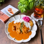 *レストランの味やプロの料理をご家庭で手軽に楽しめるnakato @nakato_finefoods の「麻布十番シリーズ」は何を食べても美味しいです♪今回はランチにレトルトのパターチキンカレ…のInstagram画像