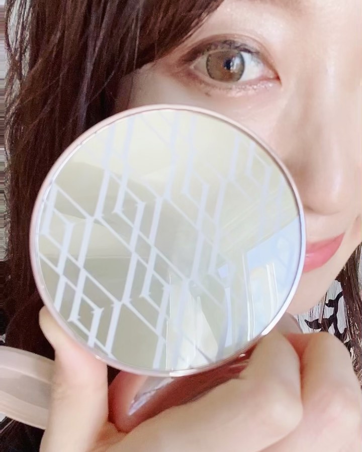 口コミ投稿：塗った後の方が肌ツヤツヤ…🤩🙌⁡1ヶ月前にもポストした#WATTLEクッションファンデーシ…