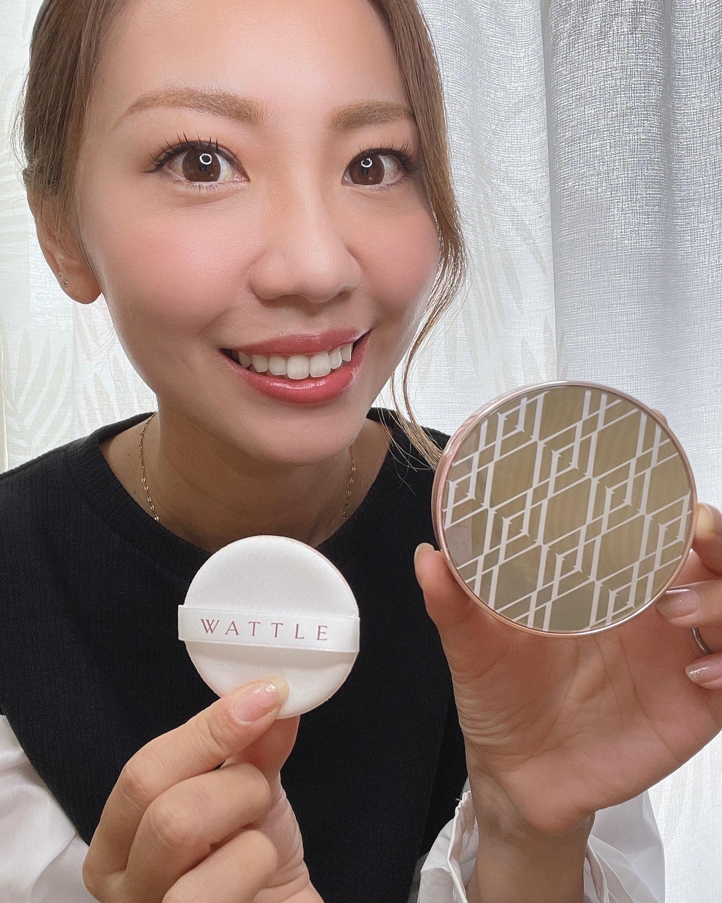 口コミ投稿：ワトルクッションファンデ💎⁡美容成分89.5%💎⁡多機能クッションファンデ✨☑︎UV効果☑︎下…