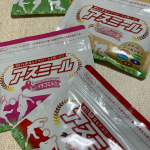 成長期栄養飲料アスミール✨子供の成長をサポートしてくれる健康飲料です‼️味はピーチ、いちご、メロン、ココアがあります。🌟ビタミン　🌟マグネシウム🌟カルシウム🌟鉄🌟亜鉛が入っています…のInstagram画像