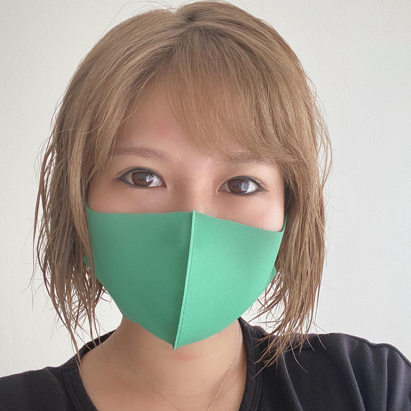 口コミ投稿：色彩心理の色彩マスク（ピンク＆グリーン）を試させてもらってるよー☻⋆˚✩そのカラー…