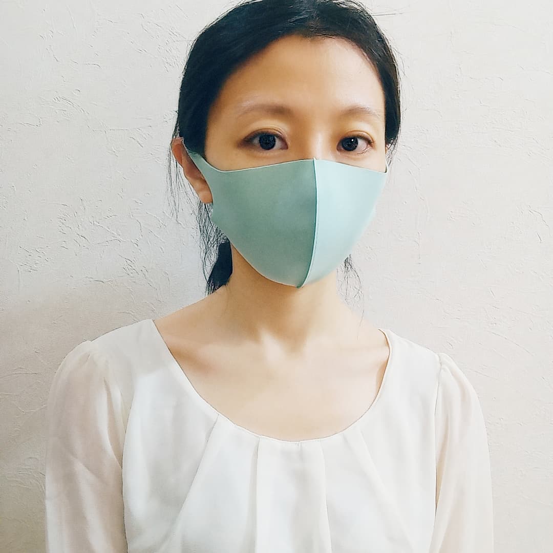 口コミ投稿：#色彩マスク#オシャレマスク #アイスグリーン #マスク #カラーマスク #マスク生活 #…