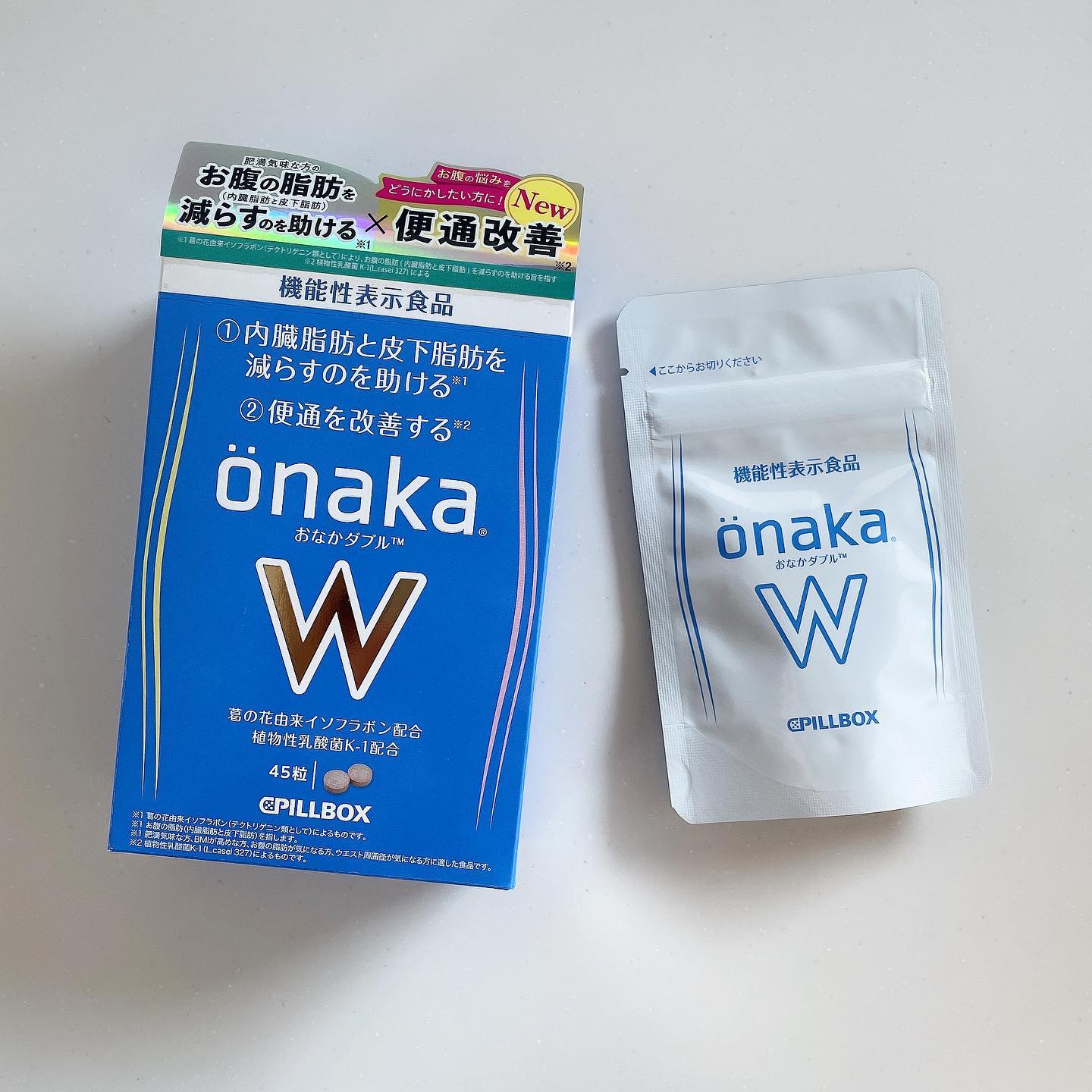 口コミ投稿：onakaW☆シリーズ累計500万個のベストセラー『onaka』シリーズに『onakaW（おなかダブ…