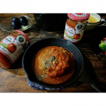 ⁡⁡「デラノンナ パスタソース」トマト&バジルソースをを使って煮込みハンバーグ⁡玉ねぎはオイルを加えレンチン𓍼つなぎはパン粉を使わず蓮根のすり下ろしを使い卵、調味料etc⁡…のInstagram画像
