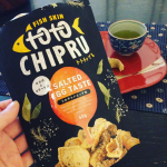 トトチップる ＊ソルテッドエッグ味罪悪感なしで食べれるお勧めおつまみ♥魚皮を使用したフィッシュスキンチップス！ソルトエッグ味で独特な風味でしたが、お酒にぴったり！カリカリした食感も美味しかったです…のInstagram画像