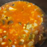 野菜を沢山食べるにはスープが1番(。-∀-)ﾆﾔﾘ#野菜をMOTTO #野菜をもっと #とん汁 #スープ #ベジMOTTO #簡単ベジ #monipla #monmarche_fanのInstagram画像