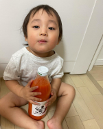 子供も大好き❤🥕にんじんジュース！🍹お野菜嫌いでもジュースなら飲んでくれて感激（ ; ; ）しかも大好評❤️美味しいにんじんジュースありがとうございます😭#奇跡の人参ジュース …のInstagram画像