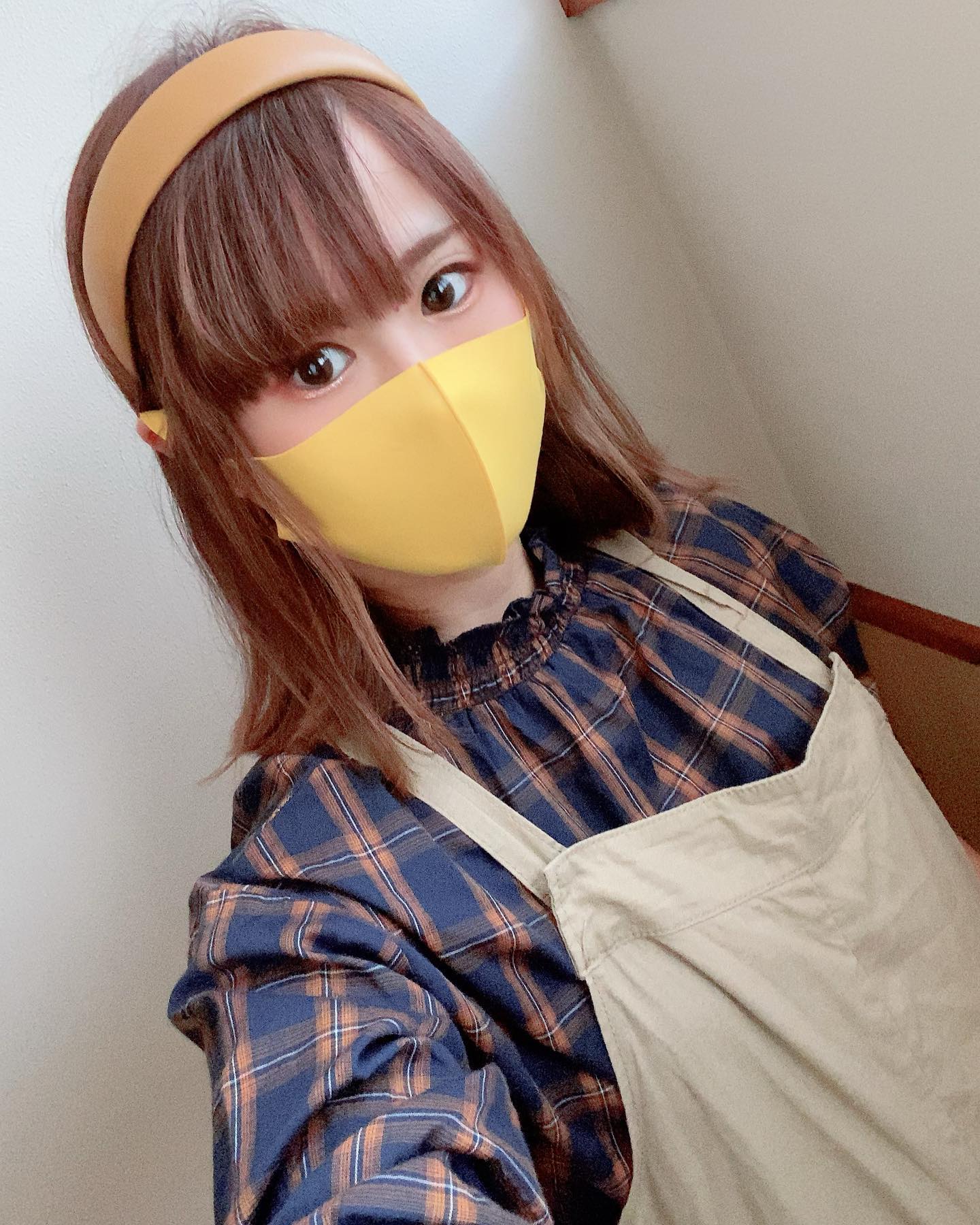 口コミ投稿：色彩マスクを試してみました😊お気に入りはイエロー！とっても可愛い色だししっかりフ…