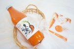 .  奇跡の人参ジュース🥕と言われている出口崇仁農園さまの人参ジュース𓎩𓂂𑀀　使われている人参は農薬や化学肥料を一切使用せず育てられていてジュースに…のInstagram画像