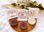 ...＼ 食べられるほどやさしい 池田さんの石けん ／.25g3種しっとりセット( 馬油石けん・さくら密石けんハニーフェイシャルソープ桜 ).社長の池田さんが一釜ご…のInstagram画像