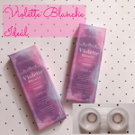☑︎カラコン紹介🌸Violette Blancheカラー：Ideal黒瀧まりあちゃんイメージモデルの「あざとかわいい大人カラコン」のヴィオレットブランシュです❣️着…のInstagram画像