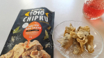 🐟トトチップるをおやつに食べています😊魚の皮チップスのお菓子でロカボそしてコラーゲンを摂取できる😍ソルテッドエッグ味も珍しいのだけどどこか懐かしさを感じる、美味しいクセにな…のInstagram画像