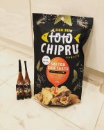 衝撃的に美味しいもの見つけた！！トトチップる！！！魚の皮でできてるからかなりヘルシー、しかもコラーゲンたっぷり♡ひとつひとつが大きくて食べ応えあり。味付けもしっかり目ですごく贅沢な気分になる！…のInstagram画像