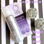 ♡♡♡GR 株式会社 様　【MAKE COVER】「Night mist pack」@makecover_gr夜の肌乾燥対策に。シートマスクをミスト化したSleep…のInstagram画像