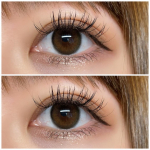 .ヴィオレットブランシュ1day / 1箱10枚入り👁DIA 14.2mm / 着色直径 13.6mmプリエール使用です💖着けると、ちゅるんとしてて可愛い☺️裸眼が黒な…のInstagram画像