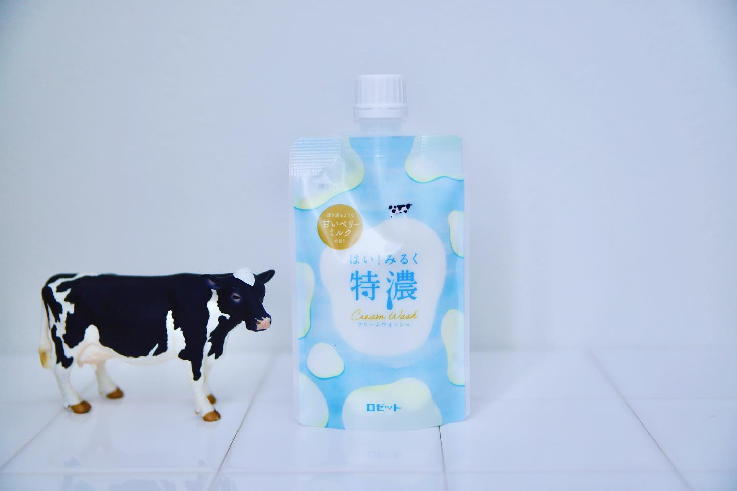 口コミ投稿：𓍯ロゼット株式会社『はい！みるく特濃クリームウォッシュ』たっぷりのミルク由来成分…