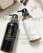 Hz health & beauty hair care SHAMPOO & TREATMENT ストレートリペアシャンプー＆トリートメント第一印象〜♪は すご〜くパッケージが…のInstagram画像