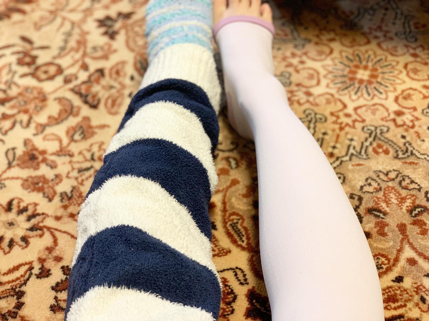 口コミ投稿：モコモコの下はこれ🥰💓笑産後怖いのがまぁ色んな痛みとともにやってくる浮腫み😇女性ホ…