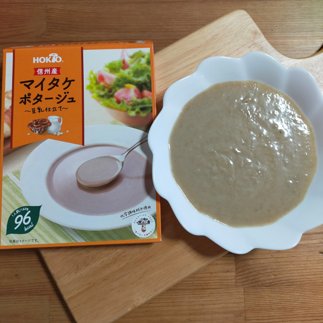 口コミ：ホクト　マイタケポタージュを飲んでみたよ♪の画像（4枚目）