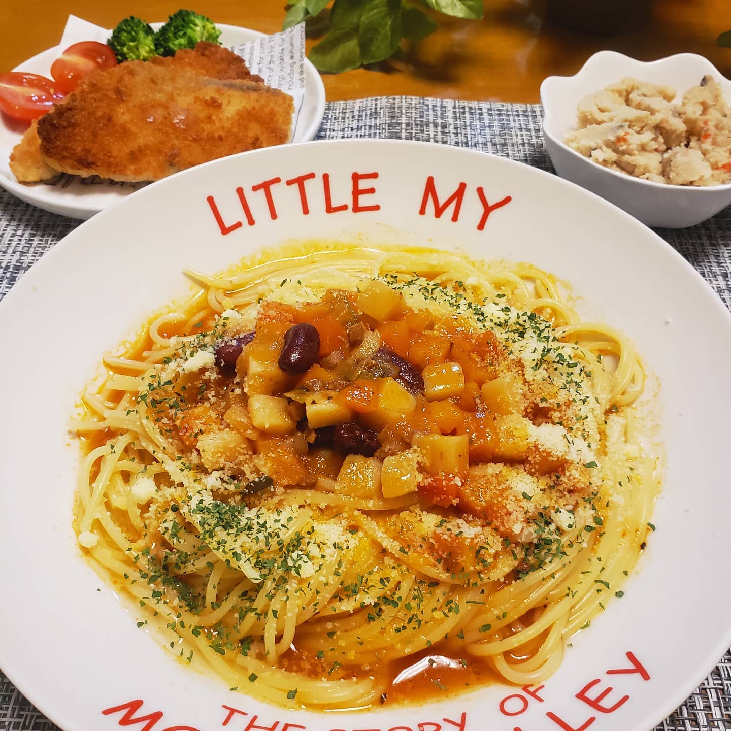 口コミ投稿：🍝😋🎶スープパスタ♪袋のままレンチンして食べられるミネストローネを使ってスープパス…
