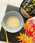 モニプラからテーブルランド様の「ほたてぞうすい」「とりぞうすい」をお試しさせていただきました✨今回は、今年9月に新発売した「ほたてぞうすい」をいただきました✨◎…のInstagram画像