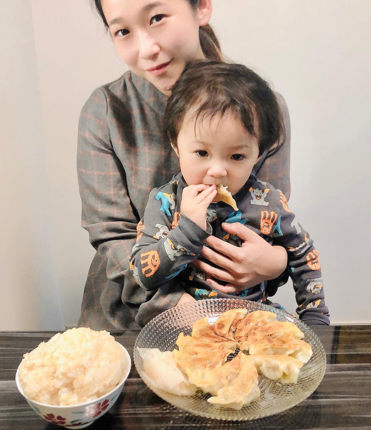口コミ投稿：My son loves dumplings🥟Very satisfied with healthy brown rice and dumplings🍽🌟I …