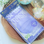 ❄️スパンレース製法の不織布を使用することで、上質な『艶』と『発色』のマスクが完成🧡店頭でよく見かける#spunmask #スパンマスク　7枚入り🔸カラバリは6色あり、…のInstagram画像