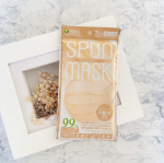 上品な艶色マスク！SPUN MASK（スパンマスク）スパンレース不織布カラーマスクベージュの紹介です！普段から自分で買って愛用してる大好きなスパンマスク❤️このベージュは自…のInstagram画像