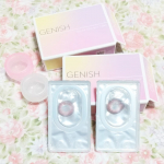 株式会社ビューフロンティアさんの『GENISH-ジェニッシュ-』1箱2枚入り/1,100円(税込)カラコンって1dayのものが多いですが、このカラコンは1monthです。今まで度な…のInstagram画像