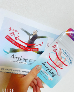 Airy Leg！こちらも懸賞にて、獲得🙆‍♀️立ち仕事やずっと歩きっぱなしと言うことが多かったり、日によっては逆にずっと座りっぱなしだったりとあるので試してみたかった！！、結果としてはこれだ…のInstagram画像