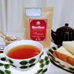 TIGER ROIIBOS（タイガールイボスティ）モンドセレクション4年連続金賞受賞☆安心安全オーガニック認定茶葉を使用されています。美味しいパンとタイガールイボスティが私の朝の定番(*^^*)と…のInstagram画像
