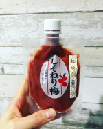 -----しそねり梅　紅映梅　160g 580円・合成着色料、保存料不使用・酸っぱくてしょっぱくて美味しい♡子供達も大喜びのしそ練り梅でした🙌ご飯につけたり、おにぎりに…のInstagram画像