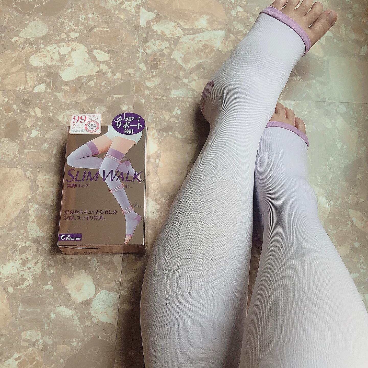 口コミ投稿：スリムウォーク　美脚ロングを使ってみました。スリムウォークのロングセラー商品夜…