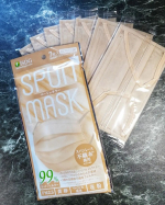 【SPUN MASK（スパンマスク）スパンレース不織布カラーマスク（ベージュ）】上質な「艶」と「発色」が実現した、今の時代の生活に欠かせないマスク♥こちら不織布の✨高機能さ✨と✨オシャレさ…のInstagram画像