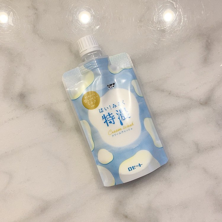 口コミ投稿：＼はい！みるく特濃 クリームウォッシュ／大好きなロゼットのスキンケアブランド、は…