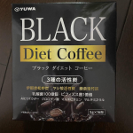 yuwaさんからブラックダイエットコーヒーをいただきました！3種の活性炭と乳酸菌、ビフィズス菌が入っていてデトックス交換があるので毎日のコーヒー習慣に置き換えて摂取できるのでお手軽にダ…のInstagram画像