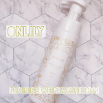 🌿🌿🌿☑︎ONLILY☑︎フェミニンホイップウォッシュソープ୨୧┈┈┈┈┈┈┈┈┈┈┈┈┈┈┈┈┈୨୧女性の気になるニオイや黒ずみケアができるよう5種類のジャム…のInstagram画像