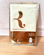 今回お試しさせてもらったフェイスマスク！リバイシスモイストフェイシャルパック（3D金パック）私は3Dで顔に密着してくれるこちらの方が好きだった！赤もよかった！液のジュワーって肌に乗る感じはどち…のInstagram画像