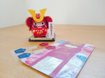 ・マスクに貼るアロマシール#数量限定 #開運祈願受験シーズンにもぴったりな『アロマdeマスク』のだるま柄✨我が家では1月に漢検初挑戦の8歳(小3)の息子が使っています👦スッキリした香…のInstagram画像