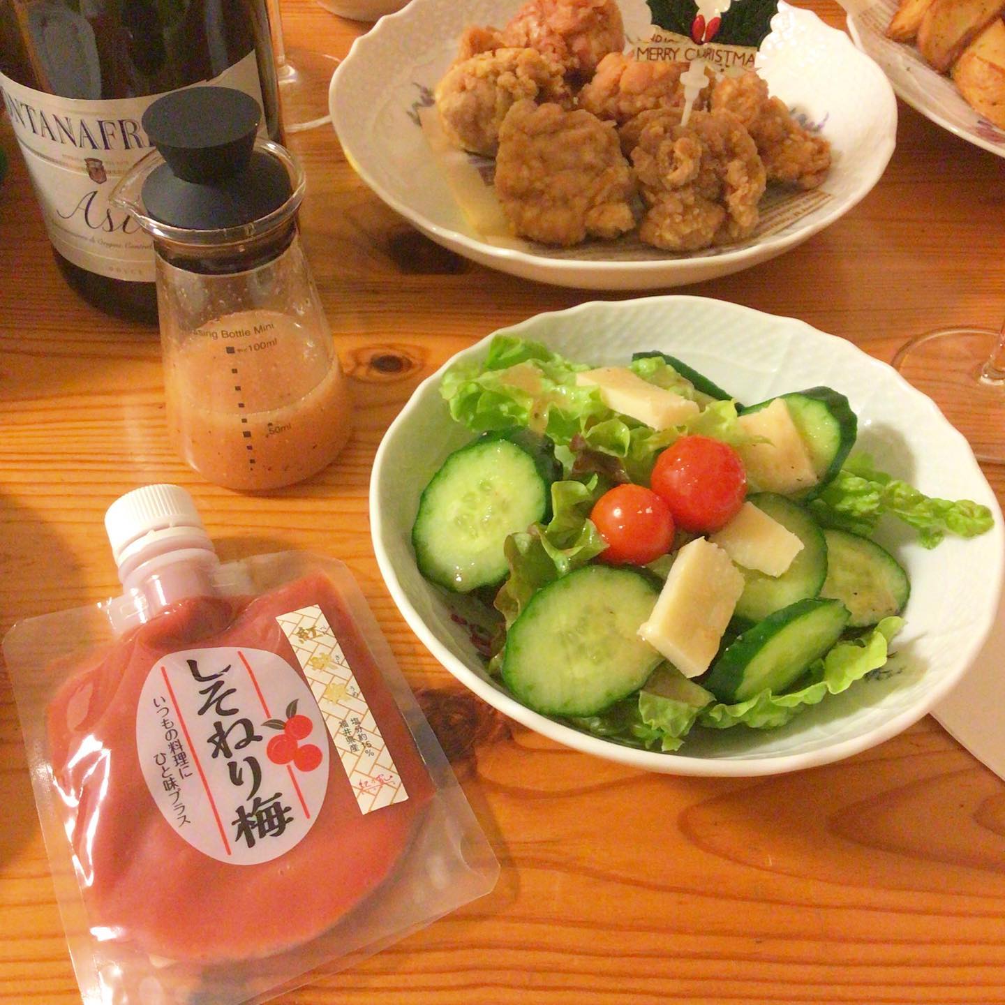 口コミ投稿：我が家でクリスマスパーティー。お腹いっぱい！😆🍽🎄La festa di Natale a casa. Sono …