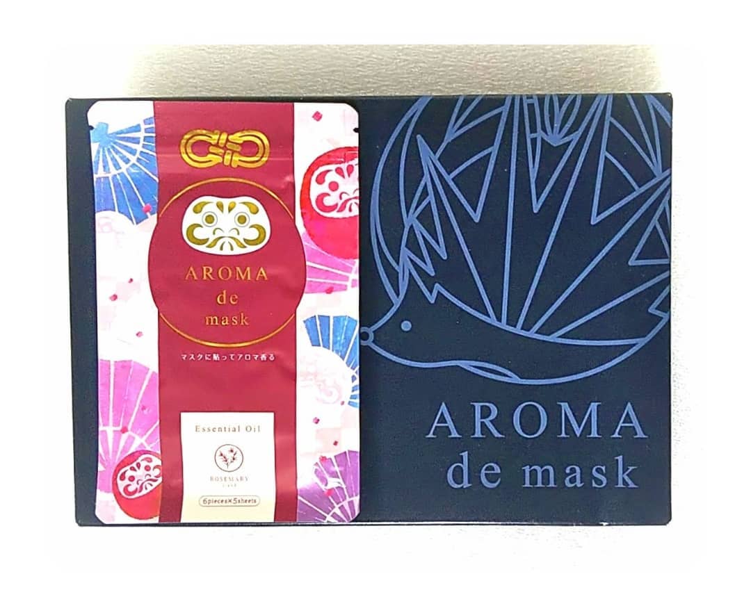 口コミ投稿：アロマdeマスク ダルマデザインマスクに貼るだけでマスク生活を快適にするアロマdeマ…
