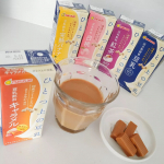 「marusan ひとつ上の豆乳 シリーズ」..マルサン独自の国産プレミアム大豆｢るりさやか｣を使用した「ひとつ上のおいしさ」の豆乳です。.今回はプレーンの無調整豆乳やフレーバー豆…のInstagram画像