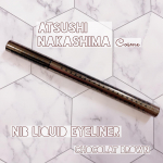 🌿🌿🌿☑︎ATSUSHI NAKASHIMA Cosme☑︎ニブ リクイドアイライナー BR1୨୧┈┈┈┈┈┈┈┈┈┈┈┈┈┈┈┈┈୨୧AAcosmeはファッション…のInstagram画像