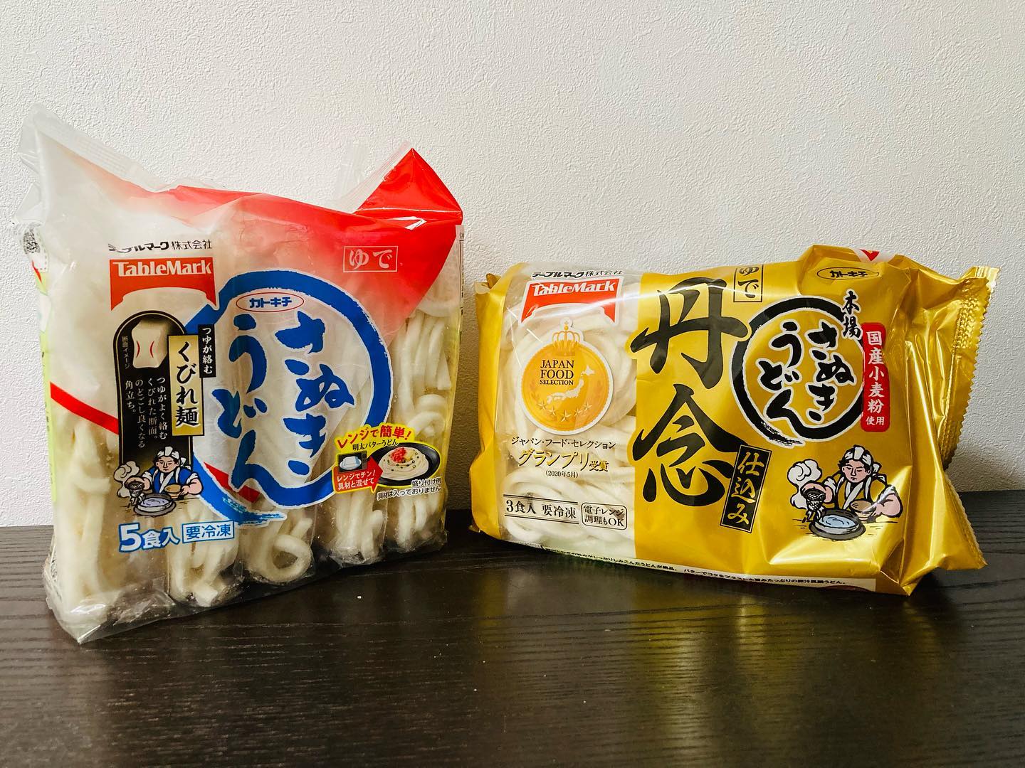 口コミ投稿：この度、テーブルマーク㈱様のさぬきうどん くびれ麺と本場さぬきうどん 丹念仕込み…
